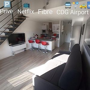 Duplex Autonome Cosy A Paris Roissy Cdg Appartement Exterior photo