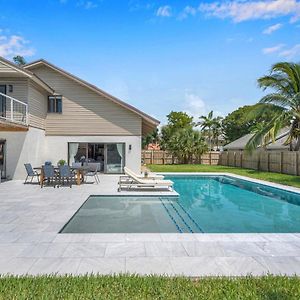 Wonderful Tropical Pool House Delray Near Ocean Villa Delray Beach Exterior photo