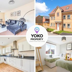 Detached House In Brooklands - Prime Location - Driveway Parking, Self-Check-In, Fast Wifi And Smart Tv By Yoko Property Villa Milton Keynes Exterior photo