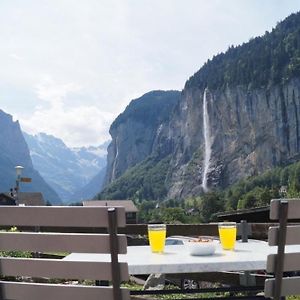 Chalet Alpenroesli Appartement Lauterbrunnen Exterior photo