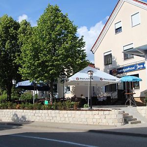 Stempfle'S Landgasthaus Zum Kreuz Hotel Unterschneidheim Exterior photo