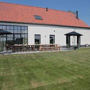 Elegant Farmhouse in Zuidzande with Private Garden Exterior photo