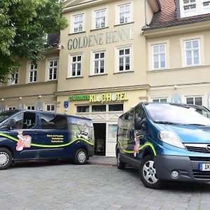 Hotel garni Goldene Henne Arnstadt Exterior photo