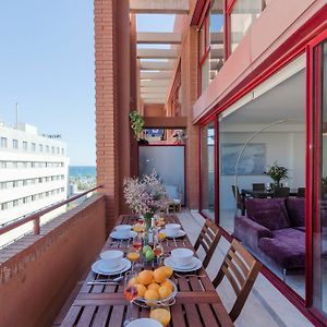 Unique Rentals - Stylish Seafront Duplex Barcelona Exterior photo