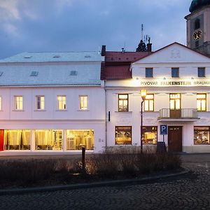 Pivovar Falkenstejn Hotel Krásná Lípa Exterior photo