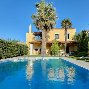 Castello Villa Daphnes - Private Pool & Whirlpool Dhafnes Exterior photo