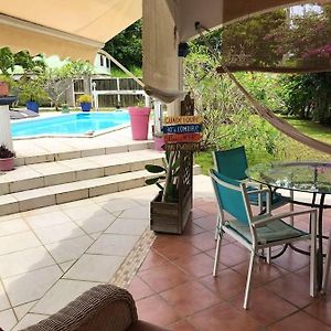 Studio Cosy Aux Abymes Piscine Et Jardin 25 M² Appartement Les Abymes Exterior photo