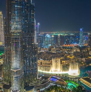 First Class 3Br With Full Burj Khalifa And Fountain View Appartement Dubai Exterior photo