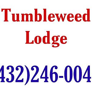 Tumbleweed Lodge - No Smoking, No Pets Monahans Exterior photo