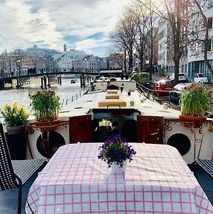 Romantic Houseboat Bed and Breakfast Amsterdam Exterior photo