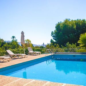 Villa Altozano With Pool, Barbeque, Large Garden, And Fantastic Sea Views Benidorm Exterior photo