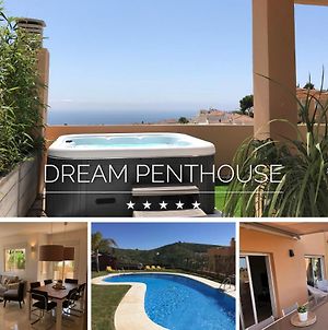 New: Luxurious Penthouse With Jacuzzi & Sea View Appartement Mijas Exterior photo
