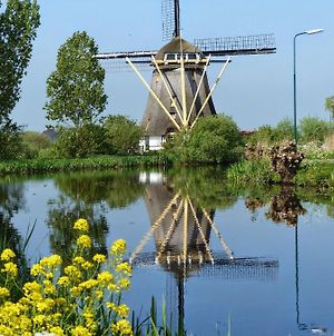 Mondriaanmolen, a real Windmill close to Amsterdam Villa Abcoude Exterior photo