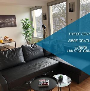 Hyper Centre - Wifi Fibre Gratuit - Jergweloh - Le New Yorkais Appartement Caen Exterior photo