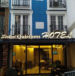 Sirkeci Quietness Hotel Istanboel Exterior photo