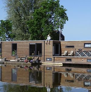 Houseboat, near Amsterdam, Jacuzzi, Private Appartement Krommenie Exterior photo