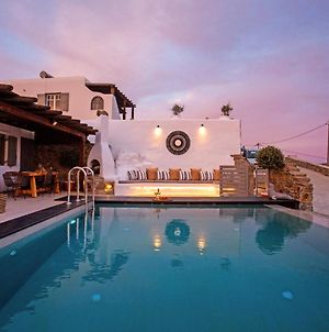 Mykonos Lodge- Infinity View-Private Pool Kalo Livadi Exterior photo
