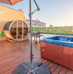 Sunny Private Rooftop Sauna & Hot Tub By Bentobox Appartement Lissabon Exterior photo