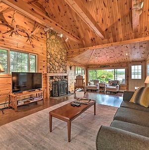 All-Season Lakefront Home With Deck And Boat Dock Petoskey Exterior photo