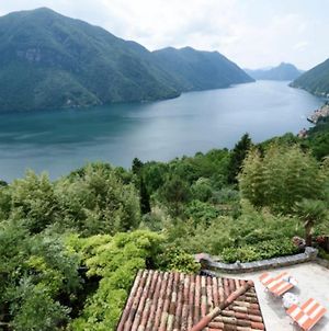 Historic Villa With Magnificent Lake Views Valsolda Exterior photo