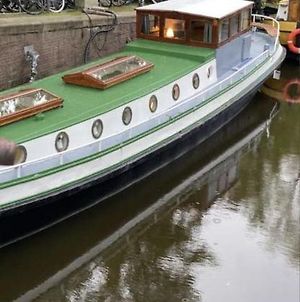 Luxury Historic Boat Amsterdam Hotel Exterior photo