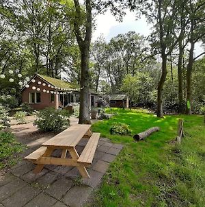 Boshuisje Doldersum: Omheinde Tuin En Uniek Uitzicht Villa Exterior photo