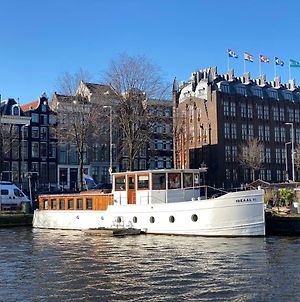 Historic Centre Comfortable Houseboat Villa Amsterdam Exterior photo