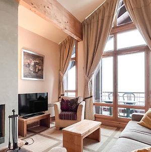 South Facing 2-Bed Apartment With Fireplace, Terrasses Deos Flaine Exterior photo