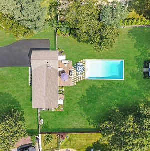 Luxurious Hamptons House With Heated Pool & Grill Villa Hampton Bays Exterior photo