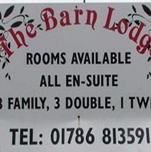 The Barn Lodge Stirling Exterior photo