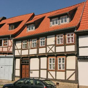 Urlaub Im Fachwerk - Das Sattlerhaus Appartement Quedlinburg Exterior photo
