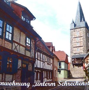 Ferienwohnung Unterm Schreckensturm Quedlinburg Exterior photo