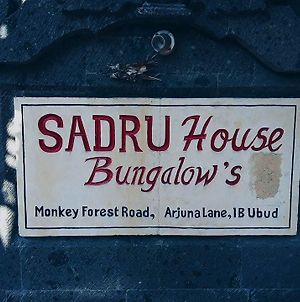 Sadru House Bed and Breakfast Ubud Exterior photo