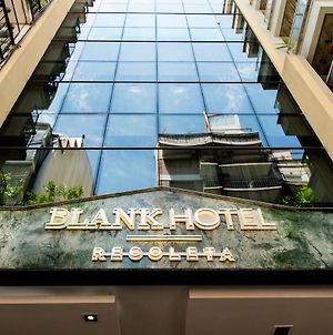 Blank Hotel Recoleta Buenos Aires Exterior photo