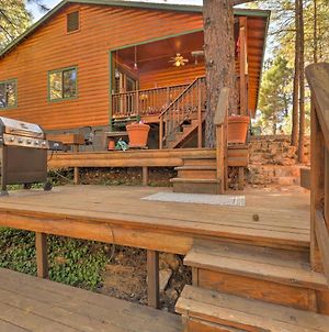 Rustic Cabin With Deck About 4 Mi To Old Town Flagstaff! Villa Exterior photo