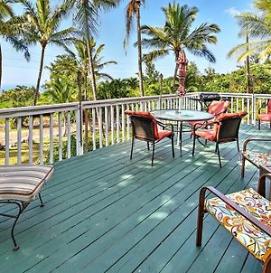 Breezy Kailua-Kona Bungalow With Lanai And Ocean View! Villa Exterior photo